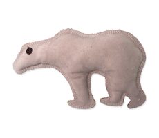 Dog Fantasy Hračka - Dura-fused medvěd kůže a juta 28cm