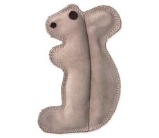 Dog Fantasy Hračka - Dura-fused veverka kůže a juta 20cm