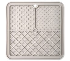 Epic Pet Lick&Snack Lízací podložka čtverec světle šedá 20x20cm