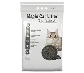 Magic Cat Stelivo Tofu dřevěné úhlí 12l