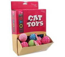 Magic Cat Hračka - míček bavlna 4cm 45ks