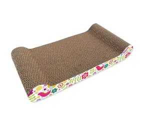 Magic Litter Škrabadlo Sofa 4 kartonové 44x22x6,6cm