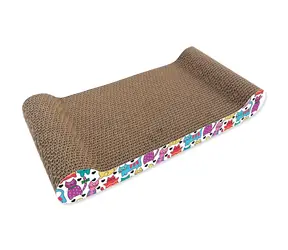 Magic Litter Škrabadlo Sofa 5 kartonové 44x22x6,6cm