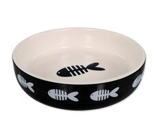 Magic Cat Miska keramická potisk ryba černá 13x4cm 260ml