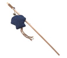 Magic Cat Hračka - Natural Fun šidítko medúza s rolničkou a šantou kočičí modrá 40cm