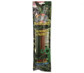 Mr. Dental Tyčinka Dentosaurus s propolisem-chlorofylem Mix L 21cm 2ks