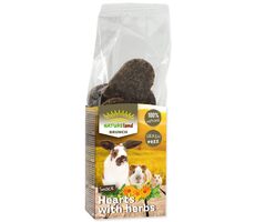 Nature Land Pochoutka Brunch srdíčka s bylinkami 105g