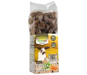 Nature Land Pochoutka Brunch srdíčka s mrkví 150g