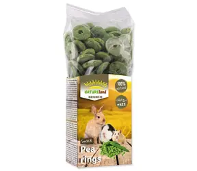 Nature Land Pochoutka Brunch hráškové kroužky 100g