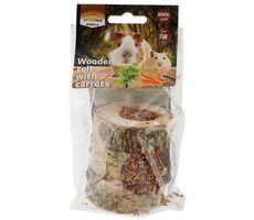 Nature Land Válec Nibble s mrkví dřevěný 150g