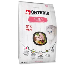 Ontario Kitten Chicken 6.5kg / Granule pro koťata