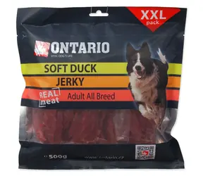 Ontario Pochoutka kachna měkké sušené kousky 500g