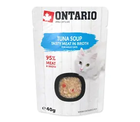 Ontario Cat Soup Polévka tuňák se zeleninou 40g