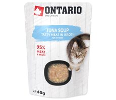 Ontario Kitten Soup Polévka tuňák s rýží a zeleninou 40g 