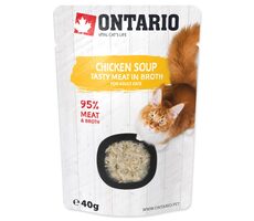 Ontario Cat Soup Polévka kuře se zeleninou 40g