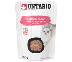 Ontario Kitten Soup Polévka kuřecí s mrkví a rýží 40g