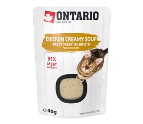 Ontario Cat Soup Polévka kuřecí se sýrem a zeleninou 40g
