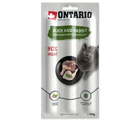 Ontario Stick for cat tyčinky kachna a králík 3x5g