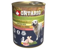 Ontario Konzerva kuře s bylinkami  paté 800g