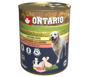 Ontario Konzerva kuře s bylinkami  paté 800g