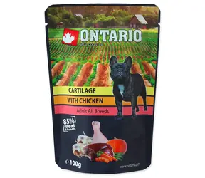 Ontario Kapsička chrupavky s kuřecím ve vývaru 100g