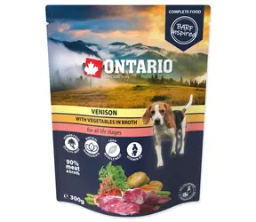 Ontario Kapsička zvěřina se zeleninou ve vývaru 300g