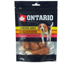 Ontario Snack Chicken Jerky + Calcium 70g