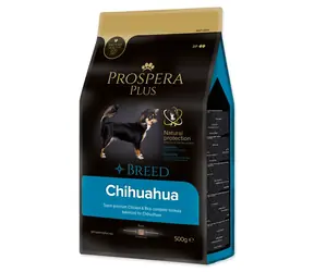 Prospera Plus Chihuahua kuře s rýží 500g / Granule pro dospělé psy 