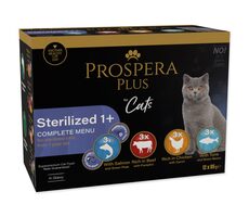 Prospera Plus Cat Sterilised 1+ Kapsičky Multipack 12x 85g