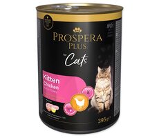 Prospera Plus Kitten Konzerva Kuřecí paté bohaté na krůtu 395g