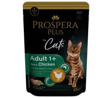 Prospera Plus Cat Adult 1+ Kapsička kuře s fazolkami 85g