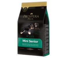 Prospera Plus Mini Senior kuře s rýží 2kg / Granule pro starší psy 
