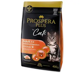 Prospera Plus Adult 1+ Chicken Delicate Digestion 400g / Granule pro dospělé kočky