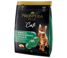 Prospera Plus Adult 1+ Chicken Optimal Wellness 7kg / Granule pro dospělé kočky