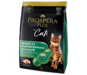 Prospera Plus Adult 1+ Chicken Optimal Wellness 2kg / Granule pro dospělé kočky