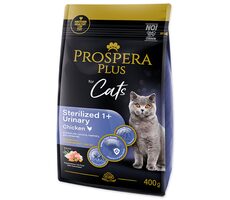Prospera Plus Sterilized 1+ Chicken Urinary 400g / Granule pro dospělé kočky
