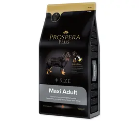 Prospera Plus Maxi Adult kuře s rýží 15kg / Granule pro dospělé psy 