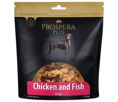 Prospera Plus kuřetem obalené rybičky 230g