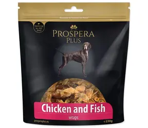 Prospera Plus kuřetem obalené rybičky 230g