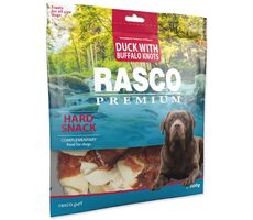 Rasco Premium uzly bůvolí 5cm s kachním masem 500g 