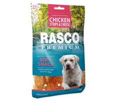 Rasco Premium proužky kuřecí se sýrem 80g