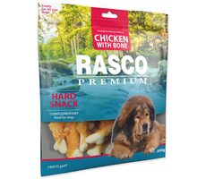 Rasco Premium kosti obalené kuřecím masem 500g