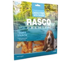 Rasco Premium proužky sýru obalené kuřecím masem 500g 