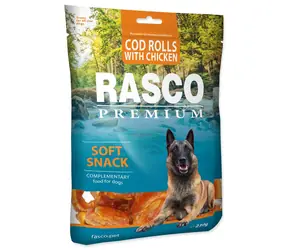 Rasco Premium tresčí rolky obalené kuřecím masem 230g 