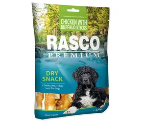 Rasco Premium tyčinky bůvolí obalené kuřecím masem 230g 