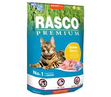Rasco Premium Adult kuře s kořenem čekanky 400g / Granule pro dospělé kočky 