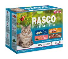 Rasco Premium Sterilized Kapsička Multipack 12x 85g