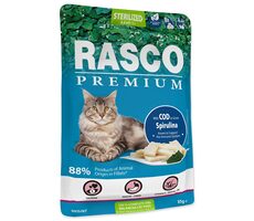 Rasco Premium Sterilized Kapsička treska se spirulinou 85g