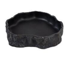 Repti Planet Miska na krmení černá 19.5x17.5x4.2cm