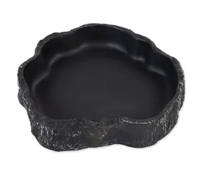 Repti Planet Miska na krmení černá 15.5x14.0x3.4cm